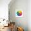 Color Wheel-Peter Hermes Furian-Framed Art Print displayed on a wall