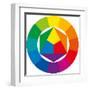 Color Wheel-Peter Hermes Furian-Framed Art Print