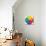 Color Wheel-Peter Hermes Furian-Mounted Art Print displayed on a wall