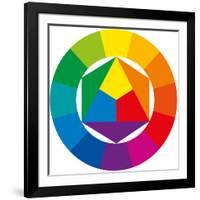 Color Wheel-Peter Hermes Furian-Framed Art Print