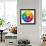 Color Wheel-Peter Hermes Furian-Framed Art Print displayed on a wall