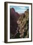 Colorado, Aerial View of the Depths of Gore Canyon-Lantern Press-Framed Art Print