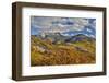 Colorado, Autumn, Mountains of the Rio Grande National Forest and Courthouse Mountains-Darrell Gulin-Framed Photographic Print