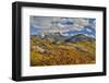 Colorado, Autumn, Mountains of the Rio Grande National Forest and Courthouse Mountains-Darrell Gulin-Framed Photographic Print