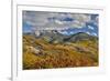 Colorado, Autumn, Mountains of the Rio Grande National Forest and Courthouse Mountains-Darrell Gulin-Framed Premium Photographic Print