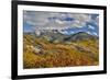 Colorado, Autumn, Mountains of the Rio Grande National Forest and Courthouse Mountains-Darrell Gulin-Framed Premium Photographic Print