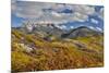 Colorado, Autumn, Mountains of the Rio Grande National Forest and Courthouse Mountains-Darrell Gulin-Mounted Premium Photographic Print