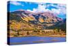 Colorado Autumn-duallogic-Stretched Canvas