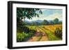 Colorado Back Road-Patty Baker-Framed Art Print