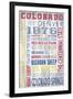 Colorado - Barnwood Typography-Lantern Press-Framed Art Print