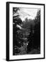 Colorado - Bear Mountain from Million Dollar Hwy-Lantern Press-Framed Art Print