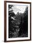 Colorado - Bear Mountain from Million Dollar Hwy-Lantern Press-Framed Art Print