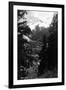 Colorado - Bear Mountain from Million Dollar Hwy-Lantern Press-Framed Art Print