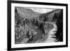 Colorado - Byers Canyon and Colorado River-Lantern Press-Framed Art Print