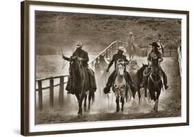 Colorado Caballeros-Barry Hart-Framed Giclee Print