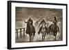 Colorado Caballeros-Barry Hart-Framed Art Print