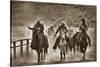 Colorado Caballeros-Barry Hart-Stretched Canvas