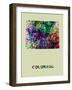 Colorado Color Splatter Map-NaxArt-Framed Art Print