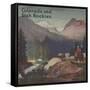 Colorado - Colorado Railroad Promotional Poster-Lantern Press-Framed Stretched Canvas