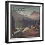 Colorado - Colorado Railroad Promotional Poster-Lantern Press-Framed Art Print