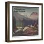 Colorado - Colorado Railroad Promotional Poster-Lantern Press-Framed Art Print