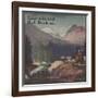 Colorado - Colorado Railroad Promotional Poster-Lantern Press-Framed Art Print