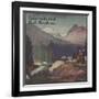 Colorado - Colorado Railroad Promotional Poster-Lantern Press-Framed Art Print