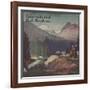 Colorado - Colorado Railroad Promotional Poster-Lantern Press-Framed Art Print