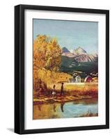 "Colorado Creek", October 13, 1951-John Clymer-Framed Giclee Print