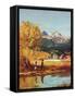 "Colorado Creek", October 13, 1951-John Clymer-Framed Stretched Canvas