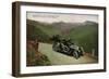 Colorado, Denver Mountain Parks Highway View between Golden and Idaho Springs-Lantern Press-Framed Art Print