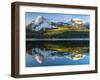 Colorado, East Beckwith Mountain. Reflection in Lost Lake Slough-Jaynes Gallery-Framed Premium Photographic Print