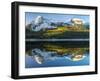 Colorado, East Beckwith Mountain. Reflection in Lost Lake Slough-Jaynes Gallery-Framed Premium Photographic Print