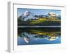 Colorado, East Beckwith Mountain. Reflection in Lost Lake Slough-Jaynes Gallery-Framed Premium Photographic Print