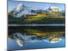 Colorado, East Beckwith Mountain. Reflection in Lost Lake Slough-Jaynes Gallery-Mounted Premium Photographic Print