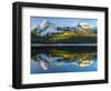 Colorado, East Beckwith Mountain. Reflection in Lost Lake Slough-Jaynes Gallery-Framed Photographic Print