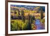 Colorado Fall Foliage-duallogic-Framed Photographic Print