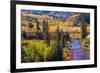 Colorado Fall Foliage-duallogic-Framed Photographic Print