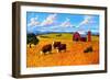 Colorado Farm In Late Summer-Patty Baker-Framed Art Print