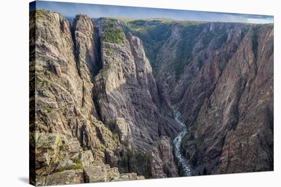 Colorado, Gunnison National Park. Scenic in Black Canyon-Jaynes Gallery-Stretched Canvas
