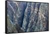 Colorado, Gunnison National Park. Scenic of Black Canyon-Jaynes Gallery-Framed Stretched Canvas