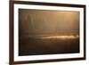 Colorado, Little Molas Lake. Mist Rises Off Wetlands at Sunrise-Jaynes Gallery-Framed Photographic Print