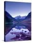 Colorado, Maroon Bells Mountain Reflected in Maroon Lake, USA-Alan Copson-Stretched Canvas