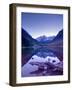 Colorado, Maroon Bells Mountain Reflected in Maroon Lake, USA-Alan Copson-Framed Photographic Print