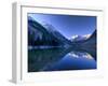 Colorado, Maroon Bells Mountain Reflected in Maroon Lake, USA-Alan Copson-Framed Photographic Print