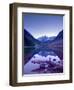 Colorado, Maroon Bells Mountain Reflected in Maroon Lake, USA-Alan Copson-Framed Photographic Print