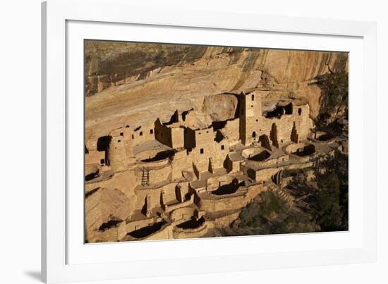 Colorado, Mesa Verde National Park, Cliff Palace, over 700 Years Old-David Wall-Framed Photographic Print