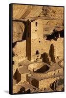 Colorado, Mesa Verde National Park, Cliff Palace, over 700 Years Old-David Wall-Framed Stretched Canvas