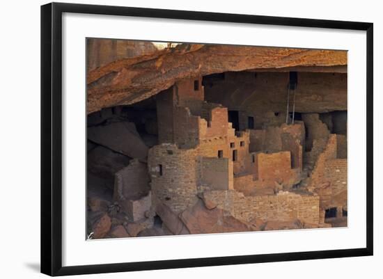 Colorado, Mesa Verde National Park, Cliff Palace, over 700 Years Old-David Wall-Framed Photographic Print