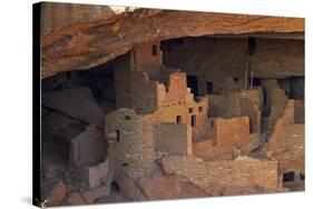 Colorado, Mesa Verde National Park, Cliff Palace, over 700 Years Old-David Wall-Stretched Canvas